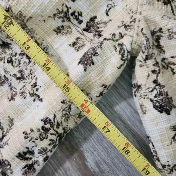 J. Jill Cotton Tweed Floral Blazer - Picture 4 of 10